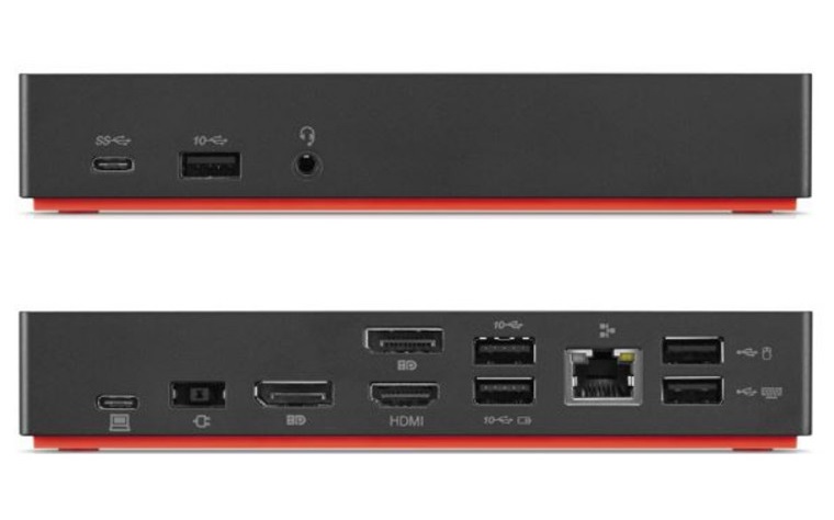  ThinkPad USB-C Type-C Dock Gen 2 - Docking station - USB-C - HDMI, 2 x DP - GigE - 90 Watt  Black  