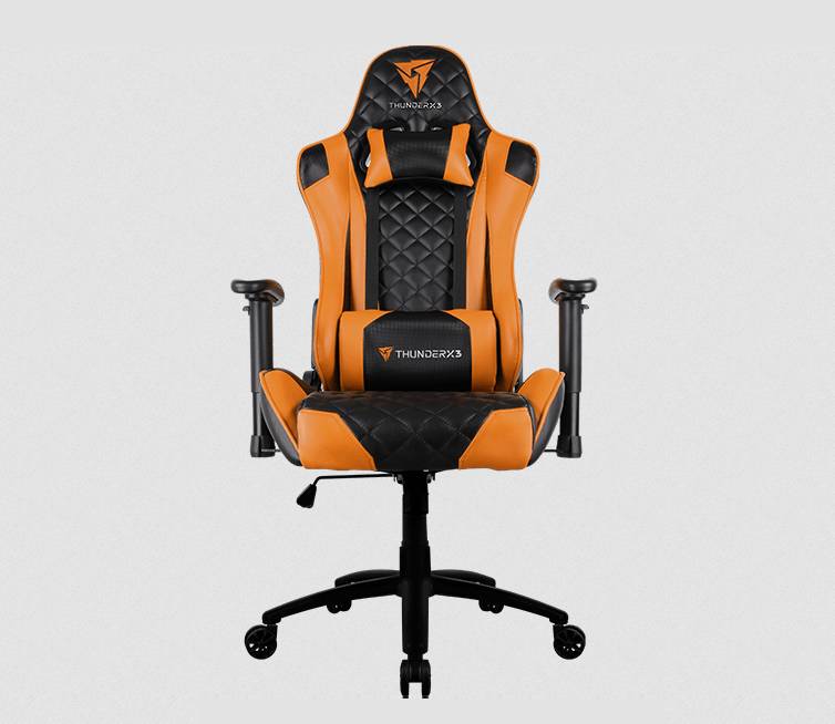 ThunderX3 TGC12 Gaming /Office Chair - Black/Orange<BR><fONT COLOR='RED'>In-Store Pickup Not Available - Delivery Only (Freight Charges Apply)  