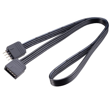  50cm 12v RGB Extension Cable 4-Pin (M-F)  