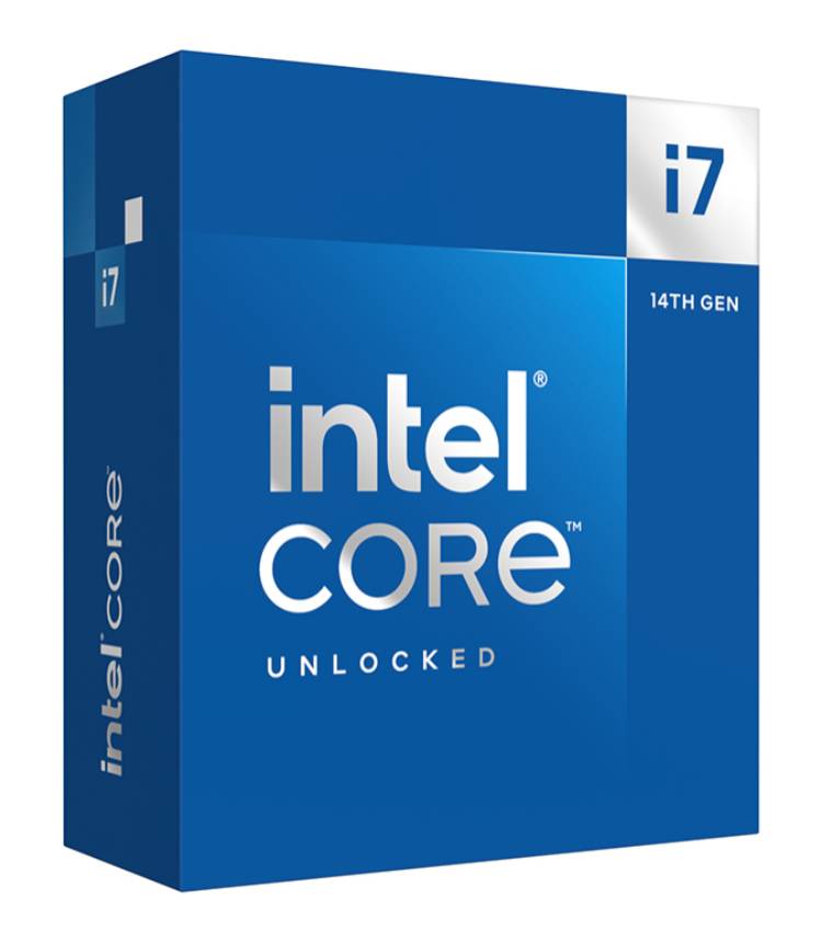  <B>Intel 14th Gen. LGA1700 CPU: i7-14700KF</B><BR>20-Cores (8P-Cores/12E-Cores), 28-Threads, 5.6GHz (Turbo) 28MB Cache, 253W<BR>No Intergrated Graphics, No CPU Cooler Included  