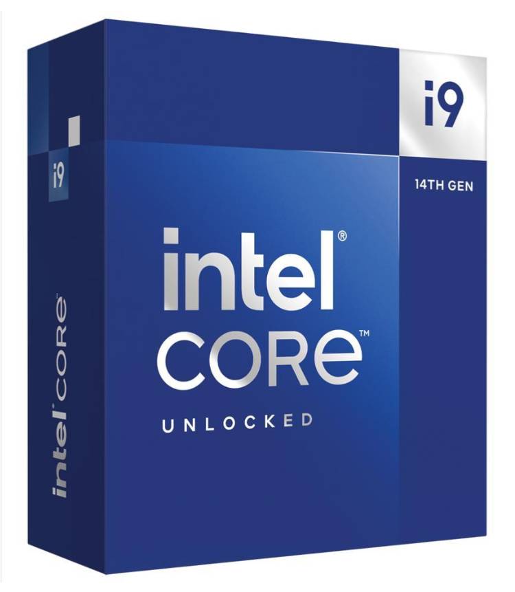  <B>Intel 14th Gen. LGA1700 CPU: i9-14900K</B><BR>24-Cores (8P-Cores/16E-Cores), 32-Threads, 6GHz (Turbo) 36MB Cache, 253W<BR>Intel UHD Graphics 770, No CPU Cooler Included  