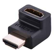  Adapter: HDMI(M) to HDMI(F) 90 degree Adapter-Up  
