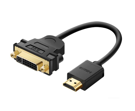  Cable Adapter: HDMI(M) to DVI-I 24+5 Pin (F) 15cm  