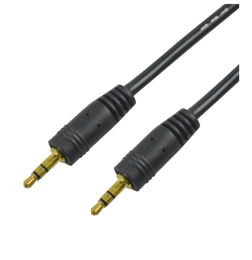  <B>Audio Cable:</b> 3.5mm Audio AUX Cable Male to Male (M-M) - 1.5m  