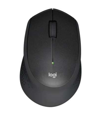  <b>Wireless Mouse:</b> M331 SILENT PLUS - SilentTouch WirelessTouch - Black  