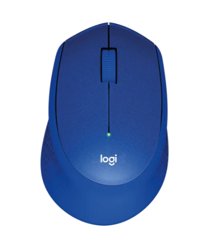  <b>Wireless Mouse:</b> M331 SILENT PLUS - SilentTouch WirelessTouch - Blue  