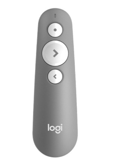  Logitech R500s Laser Presentation Remote With Broad Compatibility - Mid Grey  