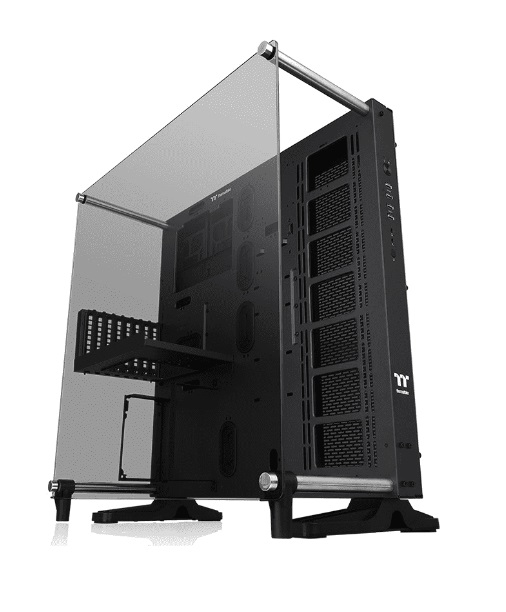  <b>Mid-Tower Case</b>: Core P5 TG V2 - Black<BR>Open Frame, 4x USB 3.0, Tempered Glass Side Panel, Supports: ATX/mATX/mini-ITX  