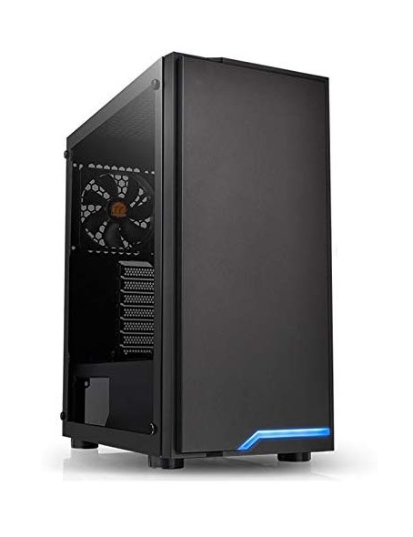  <b>Mid-Tower Case</b>: H100 TG - Black<BR>1x 120mm Fan, 2x USB 3.0, Tempered Glass Side Panel, Supports: ATX/mATX/mini-ITX  
