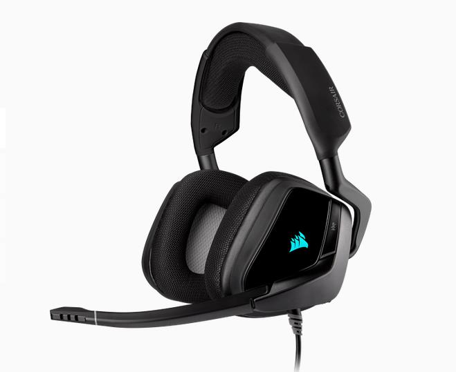  <b>Wired Gaming Headset:</b> VOID RGB Elite -  USB Premium Gaming Headset, Memory Foam Ear-Pads, 7.1 Surround Sound - Carbon  