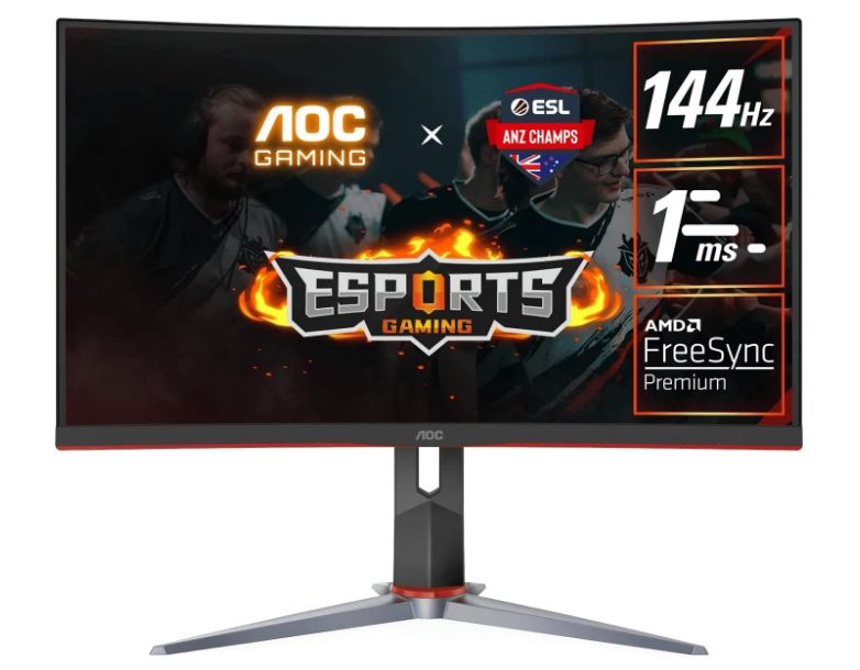  27" Curved QHD ,VA Curved 1000R, Free-Sync Premium, 0.5ms, 240Hz, HDR Ready, Gaming Monitor  