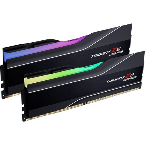  Dual Channel: 64GB (2x32GB) DDR5 6000MT/s CL32 Trident Z5 Neo RGB - Optimised for AMD Ryzen Desktop Memory  