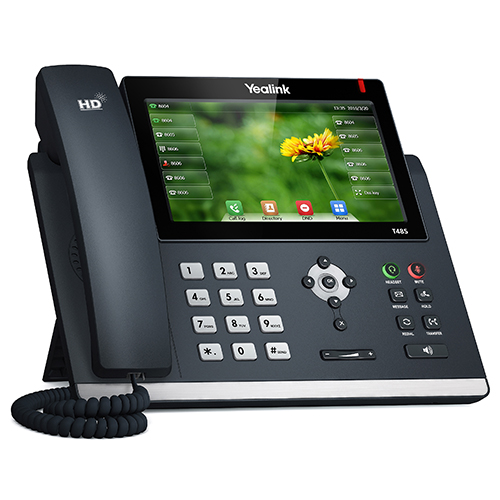 T48S 16 Line 7" Touch LCD IP Phone, 2x GbE, USB  