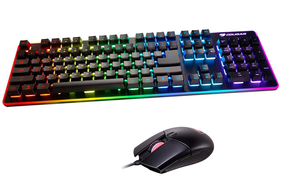  <b>Gaming Keyboard & Mouse:</b> DEATHFIRE EX RGB HYBRID-MECHANICAL  