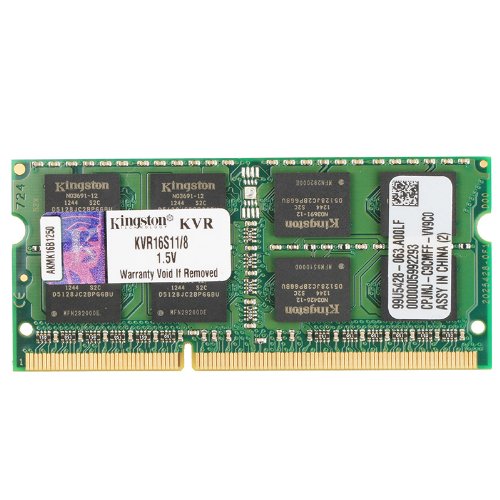  SO Dimm Single Channel: 8GB (1x8GB) DDR3 1600MHz CL11 1.35V - Notebook Memory  
