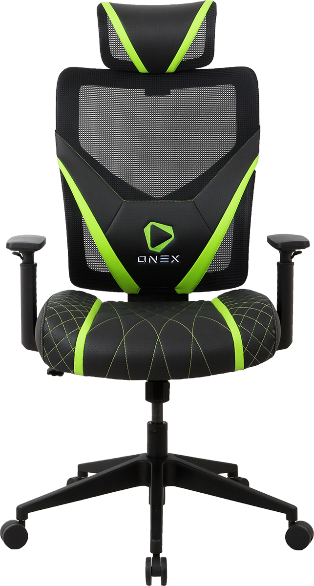  ONEX GE300 Gaming /Office Chair - Black/Green<BR><fONT COLOR='RED'>In-Store Pickup Not Available - Delivery Only (Freight Charges Apply)  