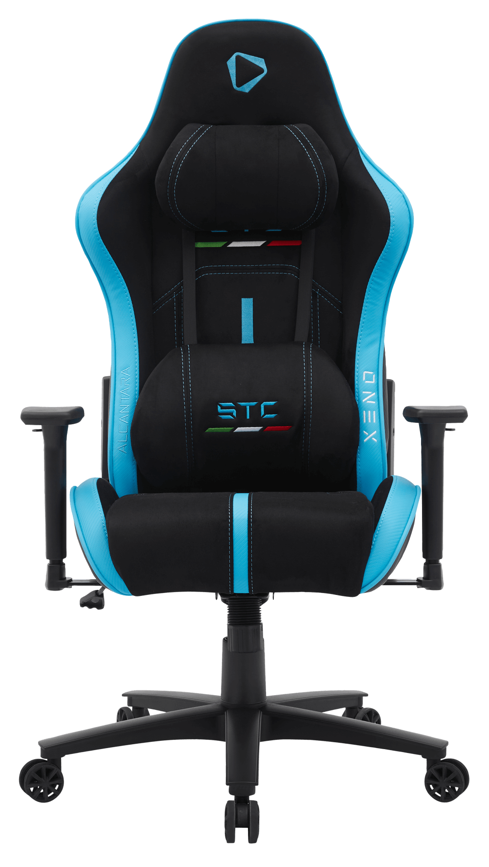  ONEX-STC ALCANTARA Gaming /Office Chair - Black/Blue<BR><fONT COLOR='RED'>In-Store Pickup Not Available - Delivery Only (Freight Charges Apply)  