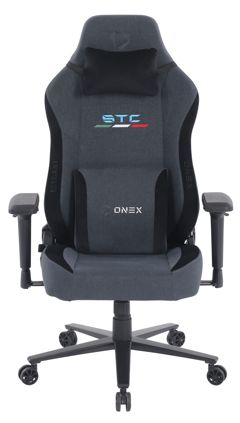  ONEX-STC ELEGANT Gaming /Office Chair - Graphite<BR><fONT COLOR='RED'>In-Store Pickup Not Available - Delivery Only (Freight Charges Apply)  