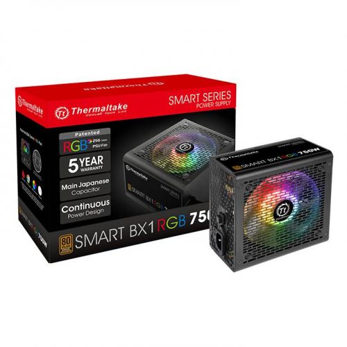  <b>ATX PSU</b>: Smart BX1 RGB 750W 80+ Bronze PSU  