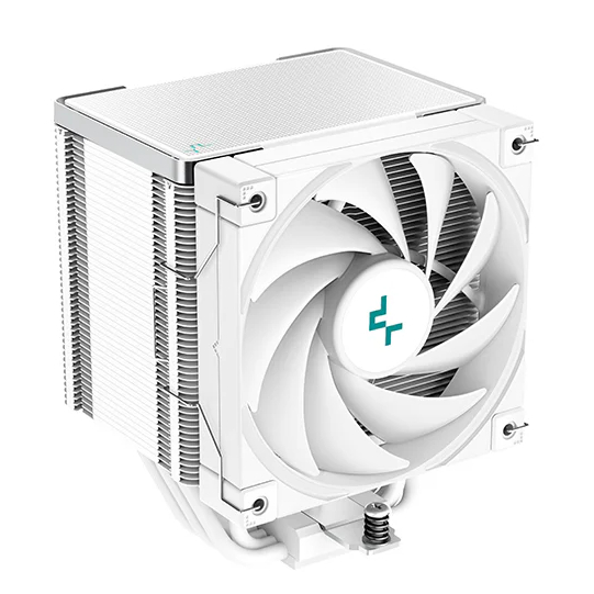  CPU Cooler: DeepCool AK500 - White<br>1x 120mm PWM Fan, 127117158 mm<br>Supports: Intel LGA1700, LGA1200, LGA115x, AMD AM5, AM4  