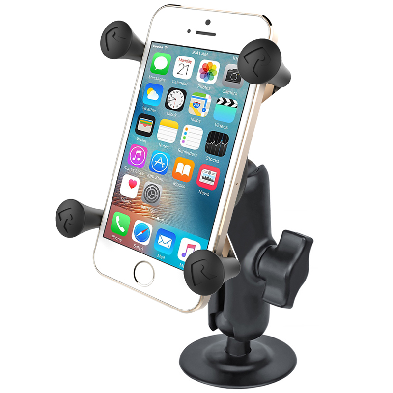  RAM Flex Adhesive Mount with Universal X-Grip Cell Phone Cradle  