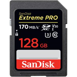  EXTREME PRO SDXC SDXXY 128GB V30 U3 C10 UHS-I 170MB/S R 90MB/S W 4X6 LIFETIME LIMITED  