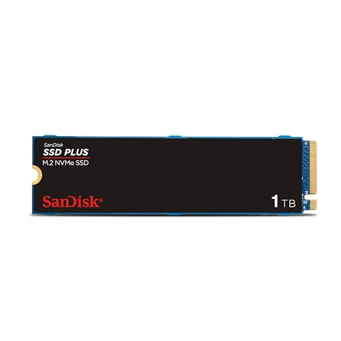  <b>M.2 NVMe SSD:</b> 1TB SSD PLUS, PCIe Gen3, Read: 3200MB/s, Write: 2500MB/s  