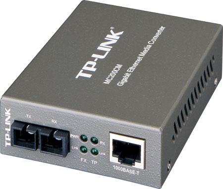  Gigabit Ethernet Media Converter (SC, multi-mode) Extends Up to 550 meters  