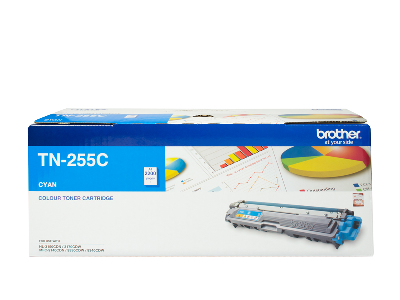  Cyan Toner: 2,200 pages  For HL-3150CDN/3170CDW/MFC-9140CDN/9330CDW/9340CDW (up to 2200 page)  