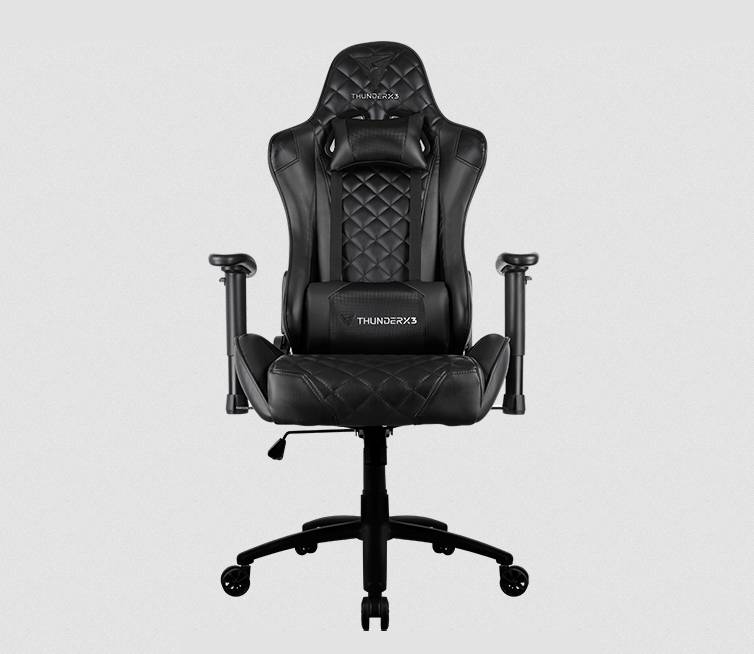  ThunderX3 TGC12 Gaming /Office Chair - Black<BR><fONT COLOR='RED'>In-Store Pickup Not Available - Delivery Only (Freight Charges Apply)  