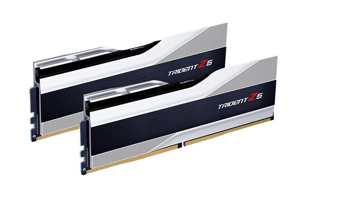  Dual Channel: 32GB (2X16GB) DDR5 6000MT/s CL36 Trident Z5 Silver - Optimised for Intel Desktop Memory  