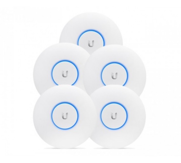  Unifi UAP-AC-PRO-5 UniFi Access Point Enterprise Wi-Fi 5pack (NO POE adapters included)  