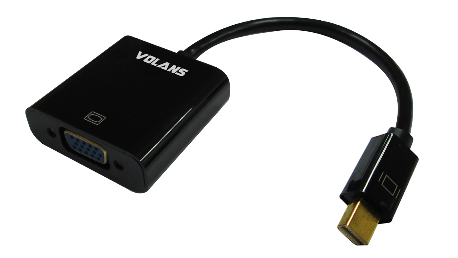  Mini DisplayPort(M) to VGA(F) 20cm - Supports 1080P  