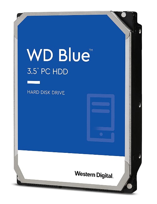  <B>3.5" SATA Drive:</b> 2TB BLUE, SATA3 6Gb/s, 256MB Cache, 7200RPM  