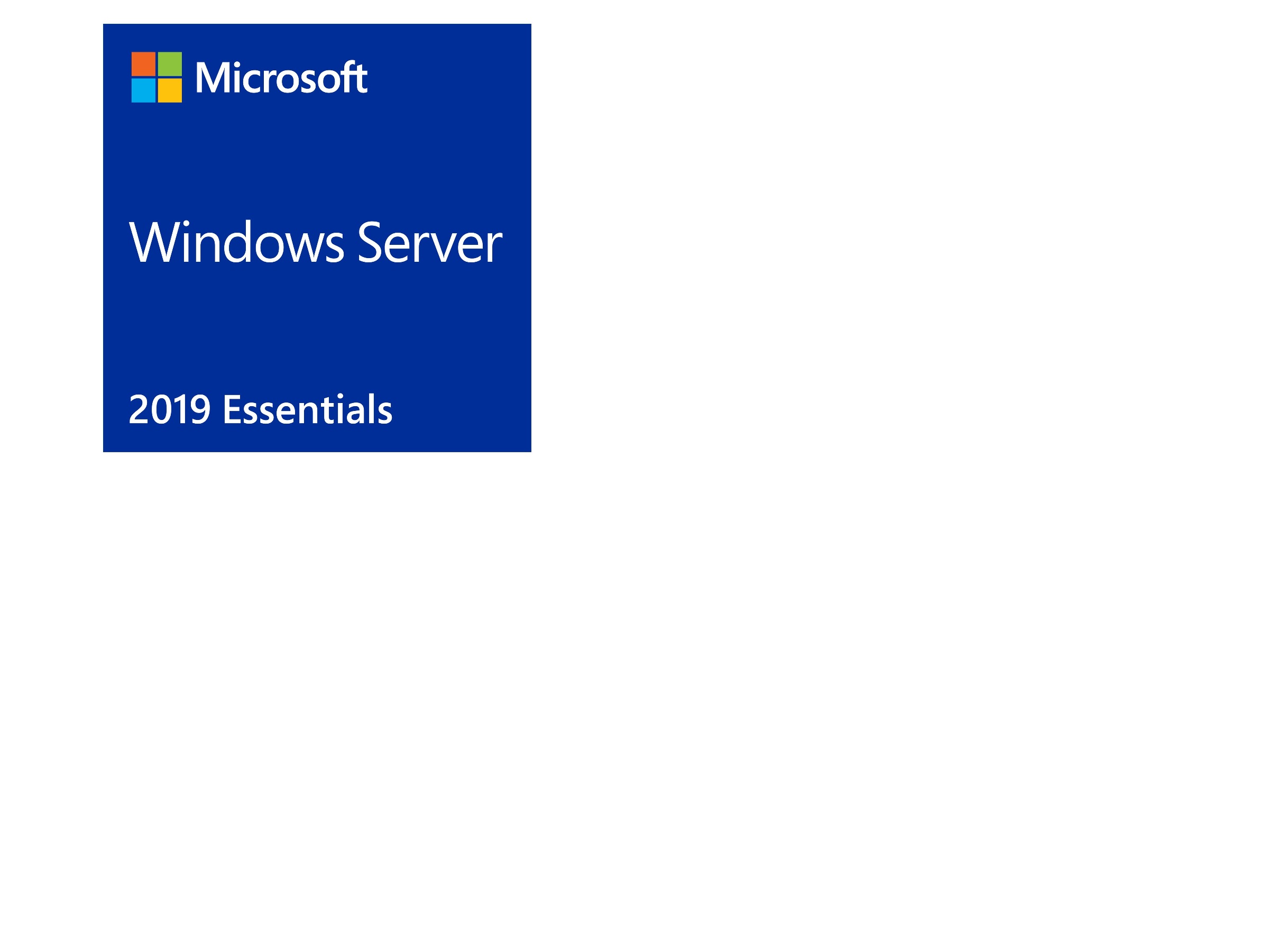 MICROSOFT WINDOWSSERVER ESSENTIALS 2019 OLV 1L NOLVL ADD PROD EACH <br><B>SPECIAL ORDER ITEM, NO RETURN NO REFUND, PLEASE CHOOSE CAREFULLY! Not sure, contact Microsoft for assistance on your requirement!</B>  
