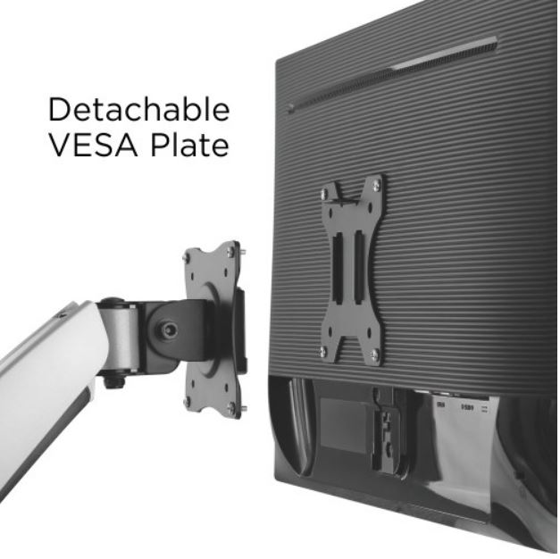  Quick Release VESA Adapter Mount your VESA Monitor with Ease VESA75X75/100X100  