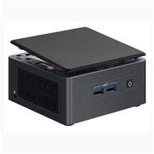  Mini PC Barebone: I7 NUC CORE I7-1165G7 4.7GHZ TURBO, 4C/8T 12MB CACHE DDR4(0/2) M.2(0/1) 2.5"SATA (0/1) 2.5GB LAN WIFI 6 AX201, 2X USB 3.2, 2X USB4 (TYPE-C), 2X HDMI 2.0B + 2X DP (VIA TYPE-C)<BR><font color="red">(NO POWER CABLE, optional CB PW 3P power cable)</font>  