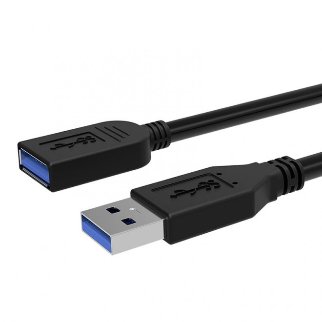  <b>USB 3.0 Cable:</b> AM-AF SuperSpeed Extension Cable Insulation Protected 1M  