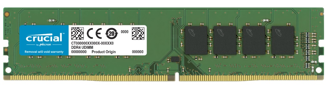  Single Channel: 8GB (1x8GB) DDR4 3200MHz CL22 - Desktop Memory  