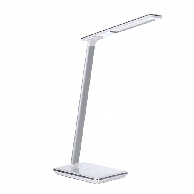  Dimmable LED Desk Lamp with Wireless Charging Base  