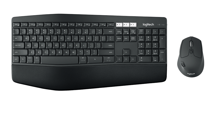  <b>Keyboard & Mouse:</b> MK850 PERFORMANCE, Bluetooth Wireless Combo - Black  