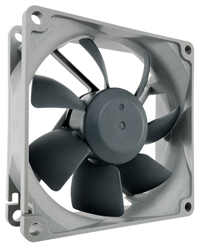  80mm Fan: Noctua Redux R8 1800<br>80mm 3-Pin Fan, 1800 RPM, 17.1 dB(A)  
