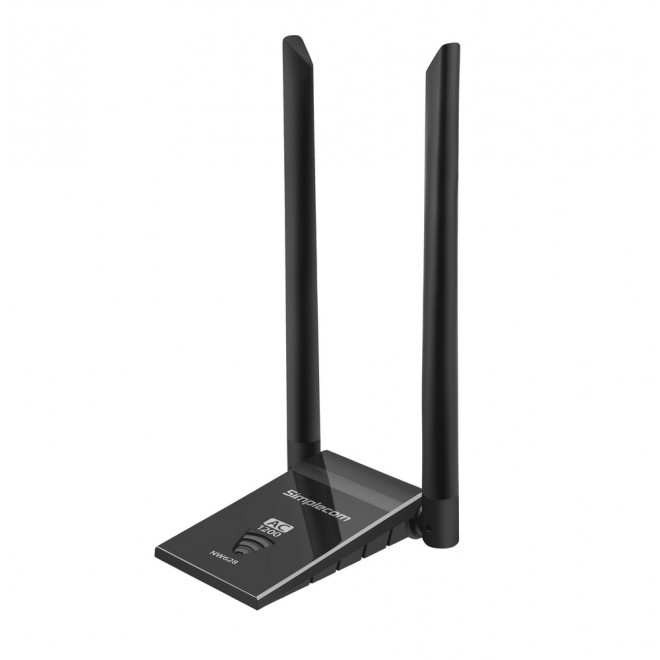  Wireless AC1200 WiFi Dual Band USB3.0 Adapter with 2x 5dBi High Gain Antennas  