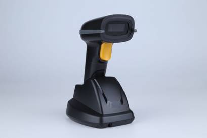  Wireless Laser Barcode Scanner with USB Host Interface, 1D Bar Code Reader, with Charge stand  
