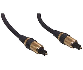  <B>Audio Cable:</b> High Quality Toslink Digital Audio Optical Cable - 1m  