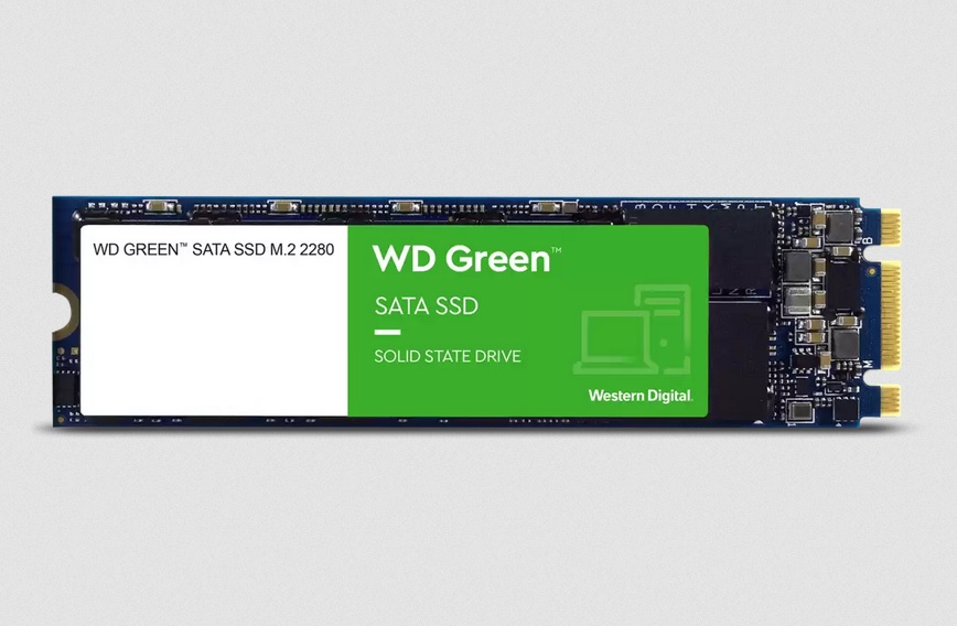  <b>M.2 SATA SSD:</b> 240GB GREEN, M.2 2280, Read: 545MB/s, 1M MTTF  