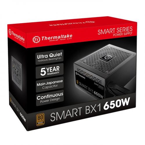  <b>ATX PSU</b>: Smart BX1 650W  80+ Bronze PSU  