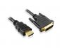 HDMI Cable: HDMI(M) to DVI(M) 1080P 3M HDMI Cable: HDMI(M) to DVI(M) 1080P 3M