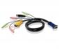 5M USB KVM Cable with 3 in 1 SPHD and Audio 5M USB KVM Cable with 3 in 1 SPHD and Audio