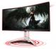 <b>35" Ultra-Wide FHD Curved Gaming Monitor:</b> MVA LED 4ms, AGON Gaming 2560x1080, 200Hz, Adaptive-Sync, 21:950M:1 DCR, DP, HDMI(MHL), VGA, Speaker, HAS, Flicker Free, Low Blue Light, USB Hub/Charger <b>35" Ultra-Wide FHD Curved Gaming Monitor:</b> MVA LED 4ms, AGON Gaming 2560x1080, 200Hz, Adaptive-Sync, 21:950M:1 DCR, DP, HDMI(MHL), VGA, Speaker, HAS, Flicker Free, Low Blue Light, USB Hub/Charger